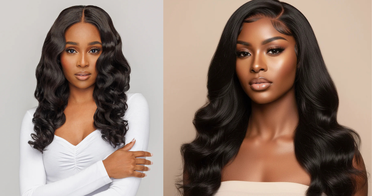 synthetic body wave hair