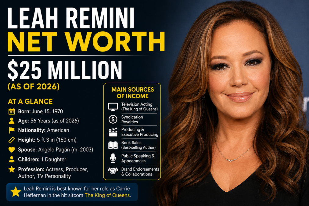 leah remini net worth