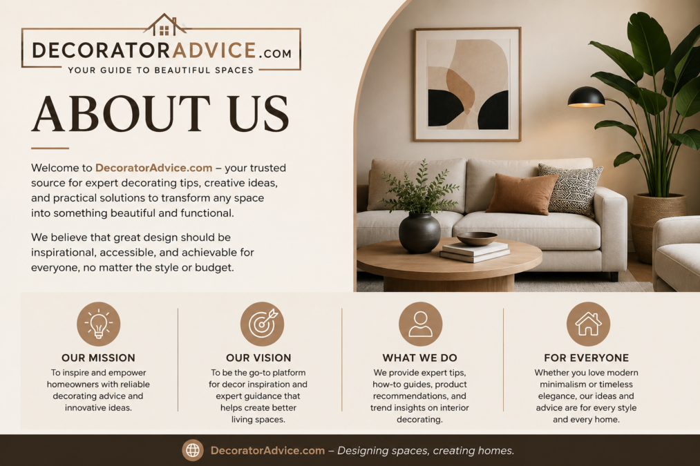 decoratoradvice .com about us